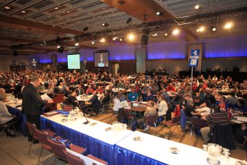 Huge turnout during OPSEU's 2014 convention