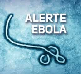 Alerte Ebola Round Button