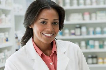 Female Pharmacist smiling