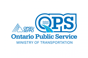 Ontario Public Service Ministry of transportation logo