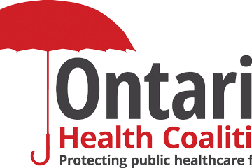 Ontario Health Coalition - Protecting public healthcare for all logo