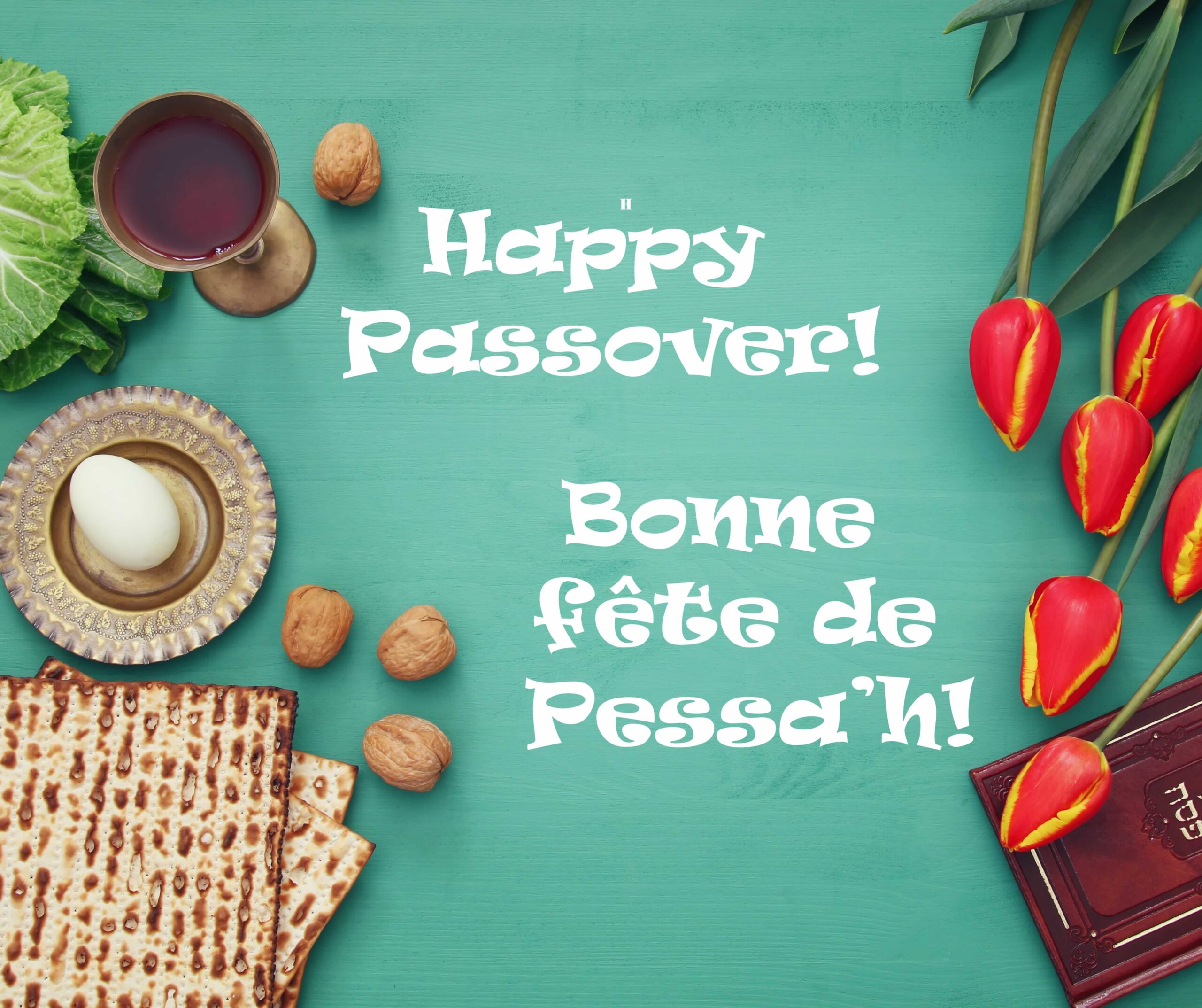 Happy Passover! Bonne fete de Pessa'h!