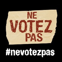 Ne votez pas #nevotezpas