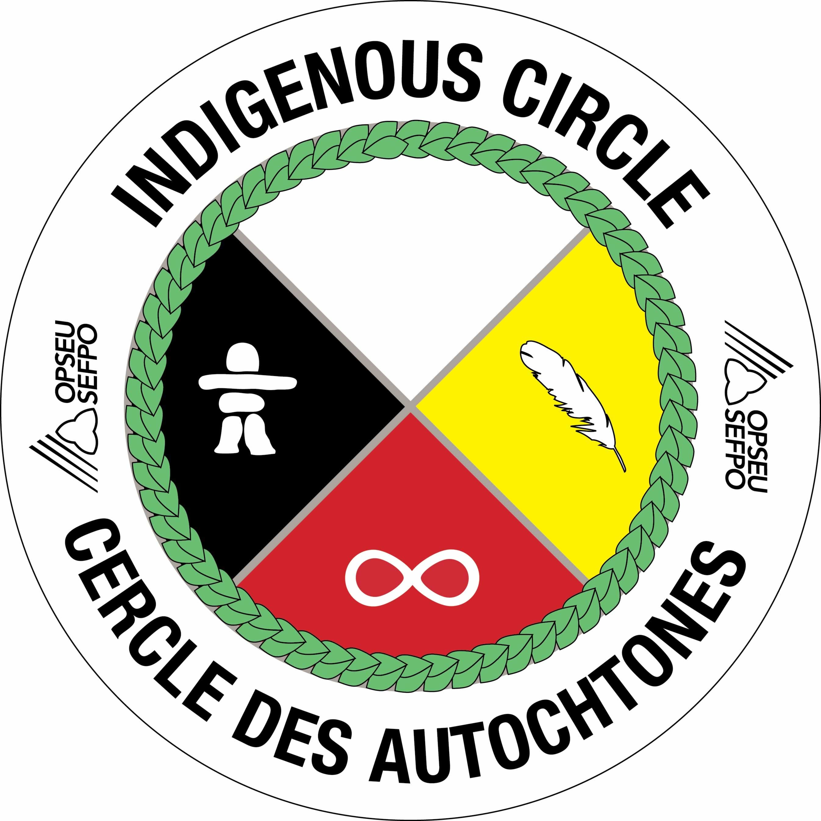 OPSEU Indigenous Circle Logo