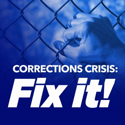 Corrections Crisis: fix it!