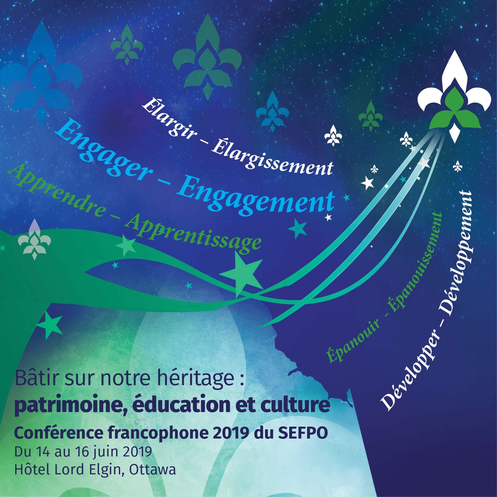 Conference francophone 2019 du SEFPO. Du 14 au 16 juin 2019, Hotel Lord Elgin, Ottawa