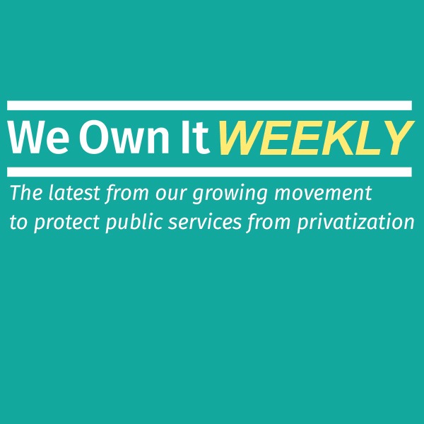 We Own It Weekly logo.