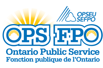 OPS: Ontario Public Service Logo. FPO: Fonction publique de l'Ontario