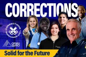 Corrections Bargaining unit: Solid for the future