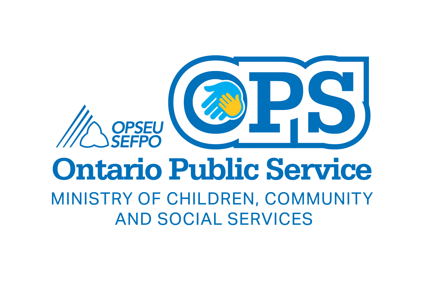 Ontario Public Service (OPS), Ministry of Children, Community and Social Services Logo